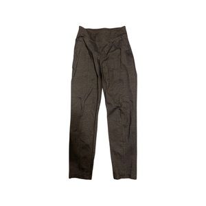 Kit and Ace SZ 4 Gray Ponte Trouser Pants Knit Pull-on